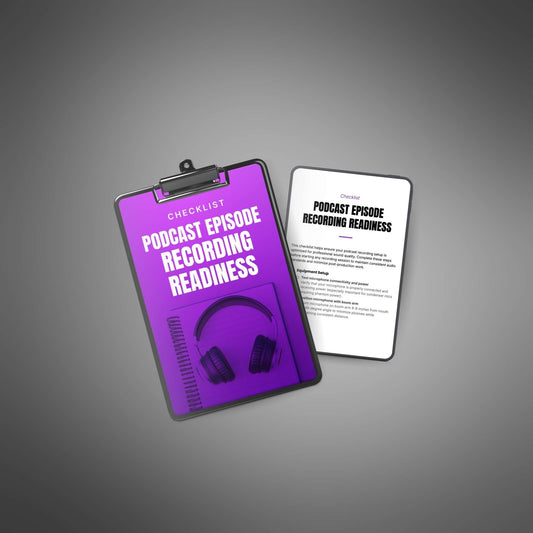 Podcast Episode Recording Readiness