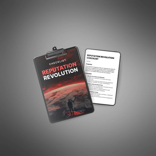 Reputation Revolution - Checklist
