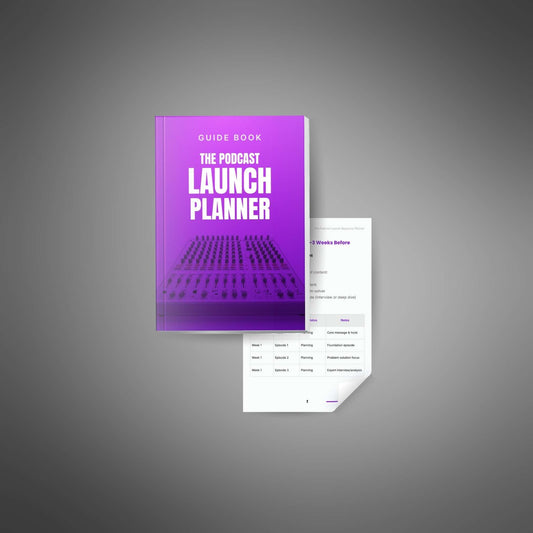 The Podcast Launch Sequence Planner