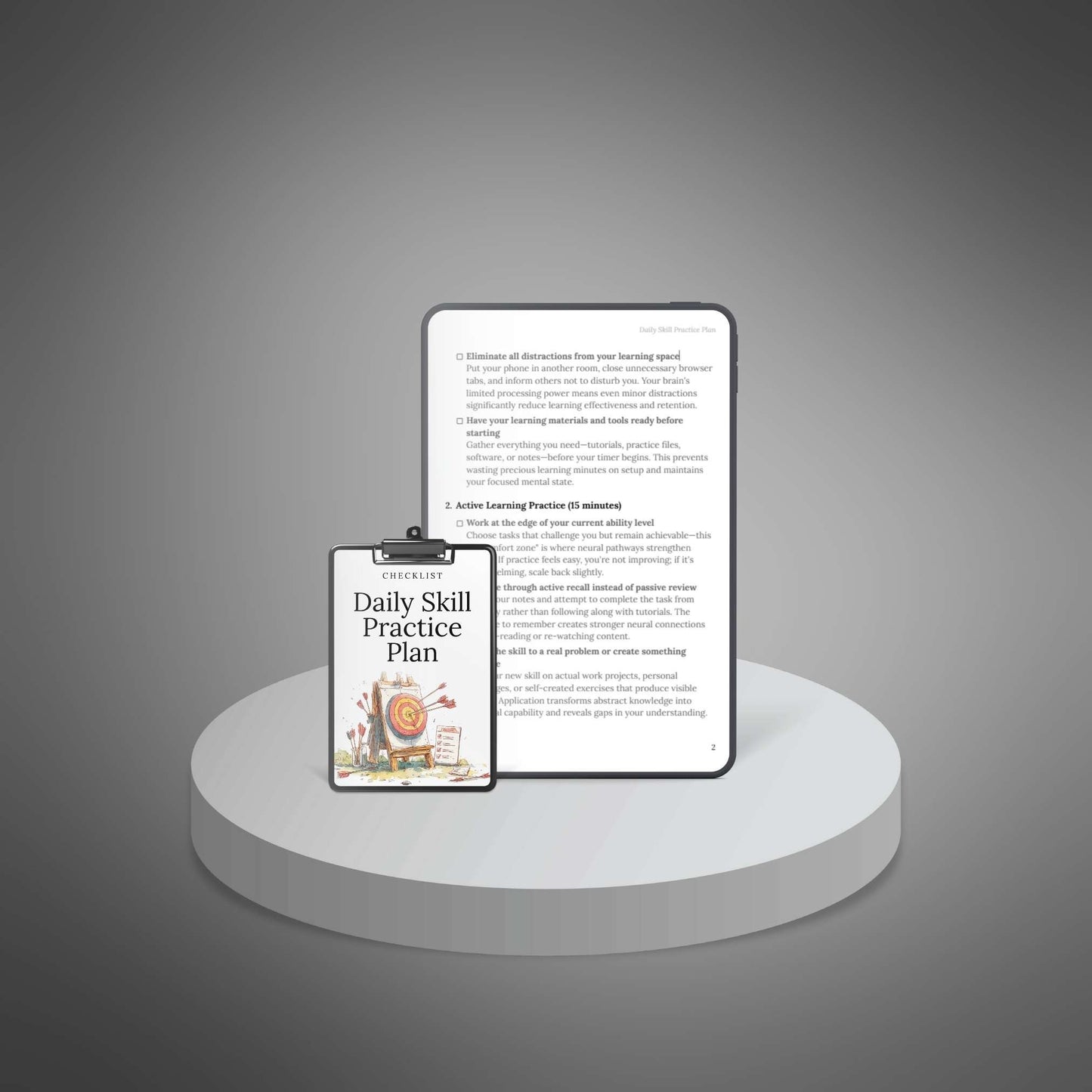 Daily Skill Practice Plan