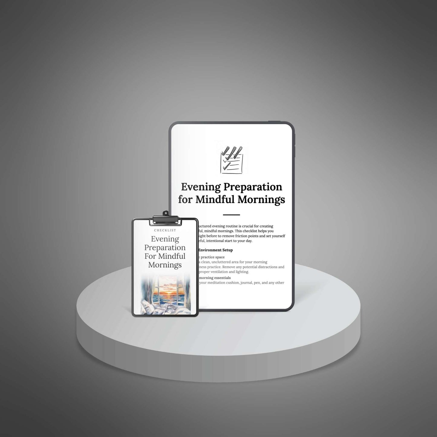 Evening Preparation for Mindful Mornings