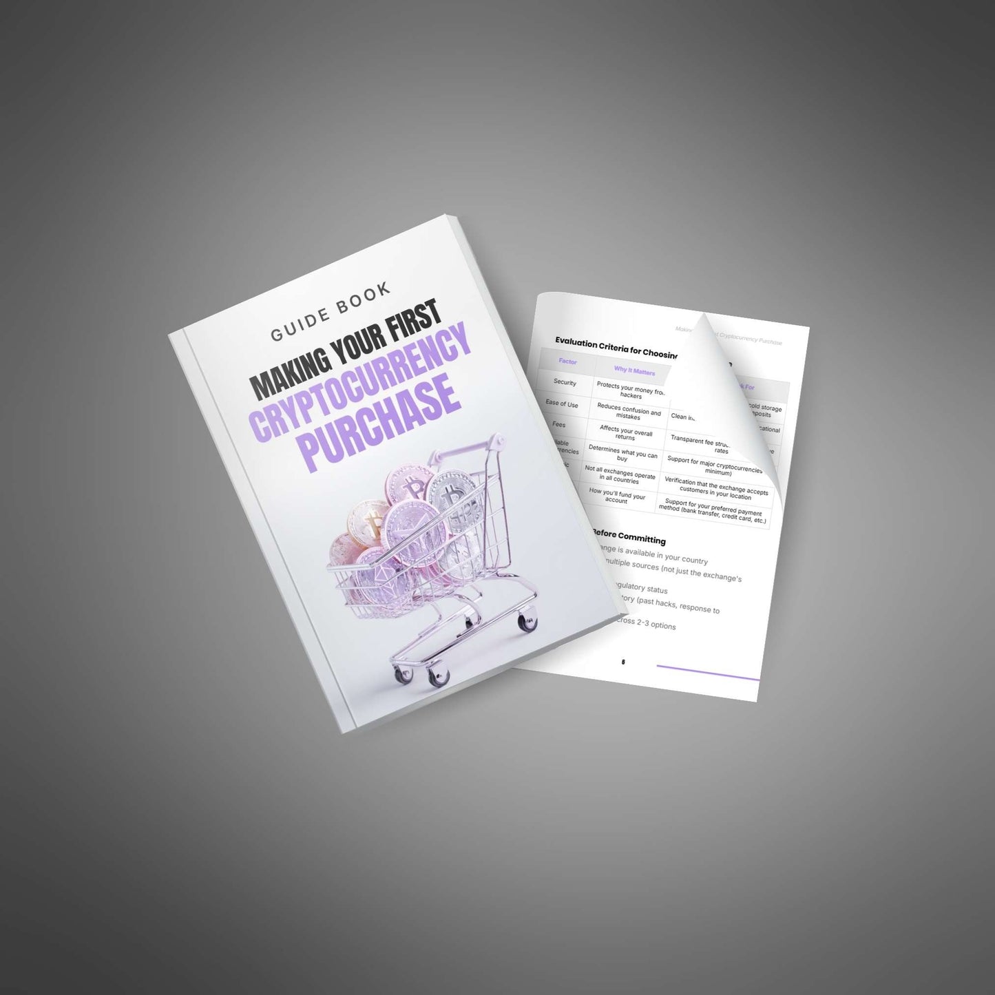 Making Your First Cryptocurrency Purchase