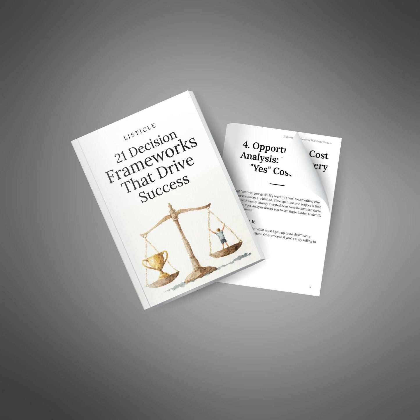 21 Decision Frameworks That Drive Success