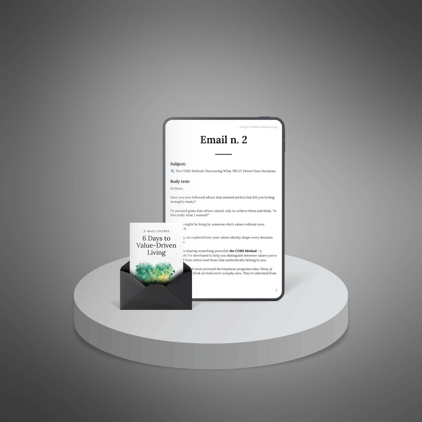 6 Days to Value-Driven Living