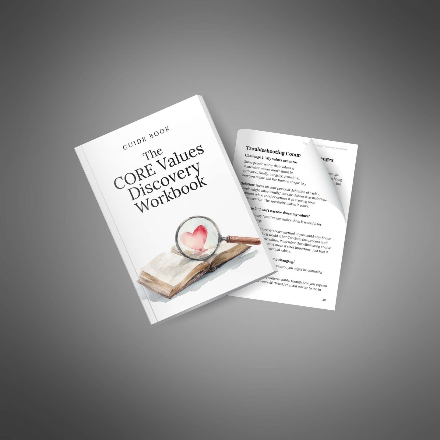 The CORE Values Discovery Workbook