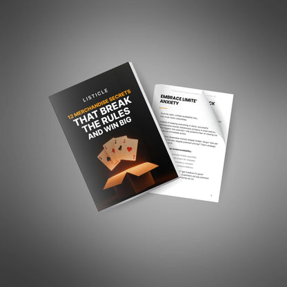 12 Merchandise Secrets That Break the Rules and Win Big