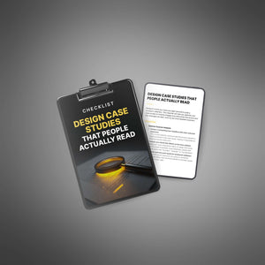 Design Case Studies That People Actually Read