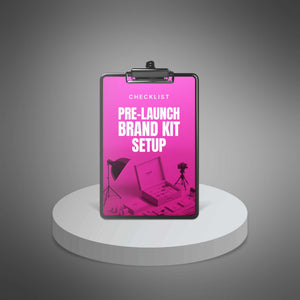 Pre-Launch Brand Kit Setup