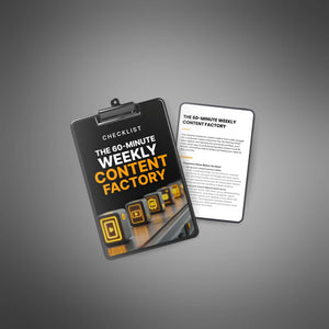 The 60-Minute Weekly Content Factory