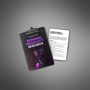 Winning Product Research - Checklist