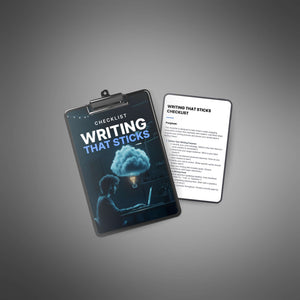 Writing That Sticks - Checklist
