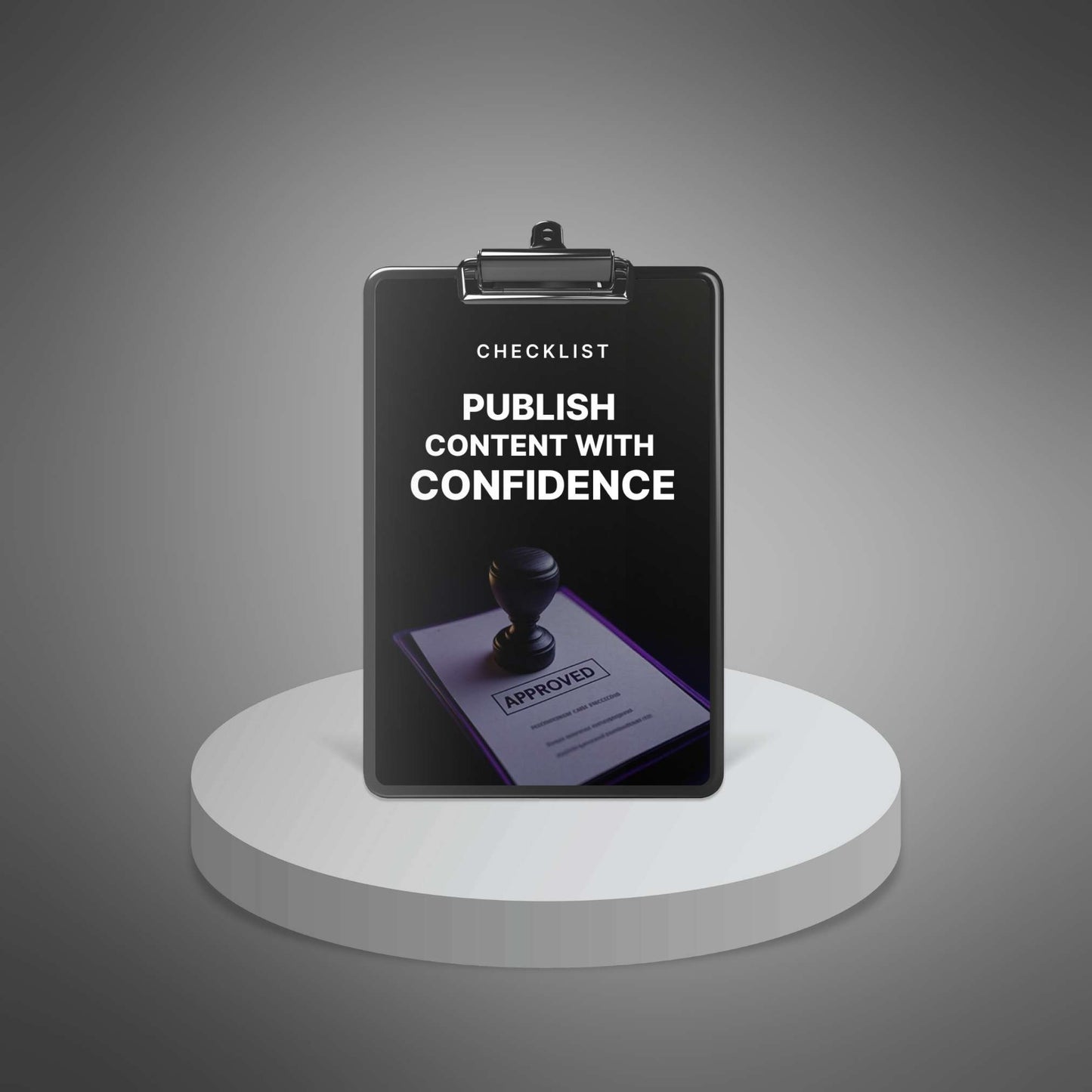 Publish Your Content with Confidence