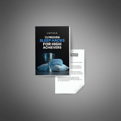 13 Proven Sleep Hacks for High Achievers