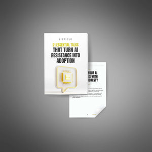 21 Essential Talks That Turn AI Resistance Into Adoption