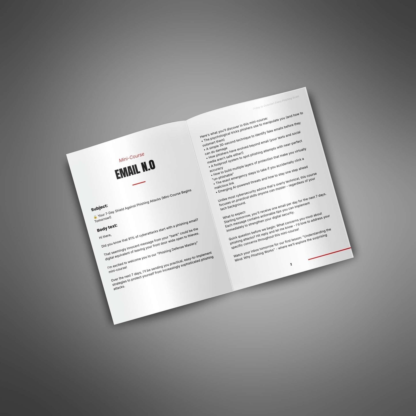 7-Day to Outsmart Every Phising Scam