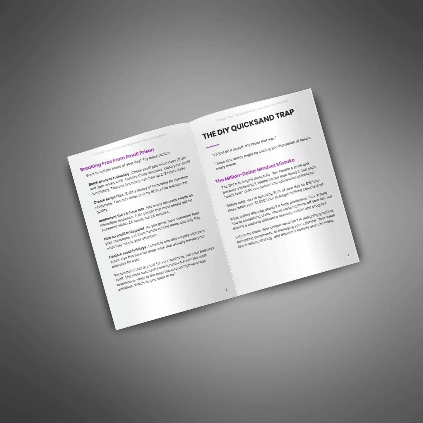 7 Deadly Time Thieves Stealing Hours From Your Business