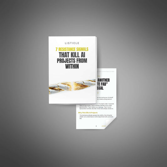 7 Resistance Signals That Kill AI Projects From Within