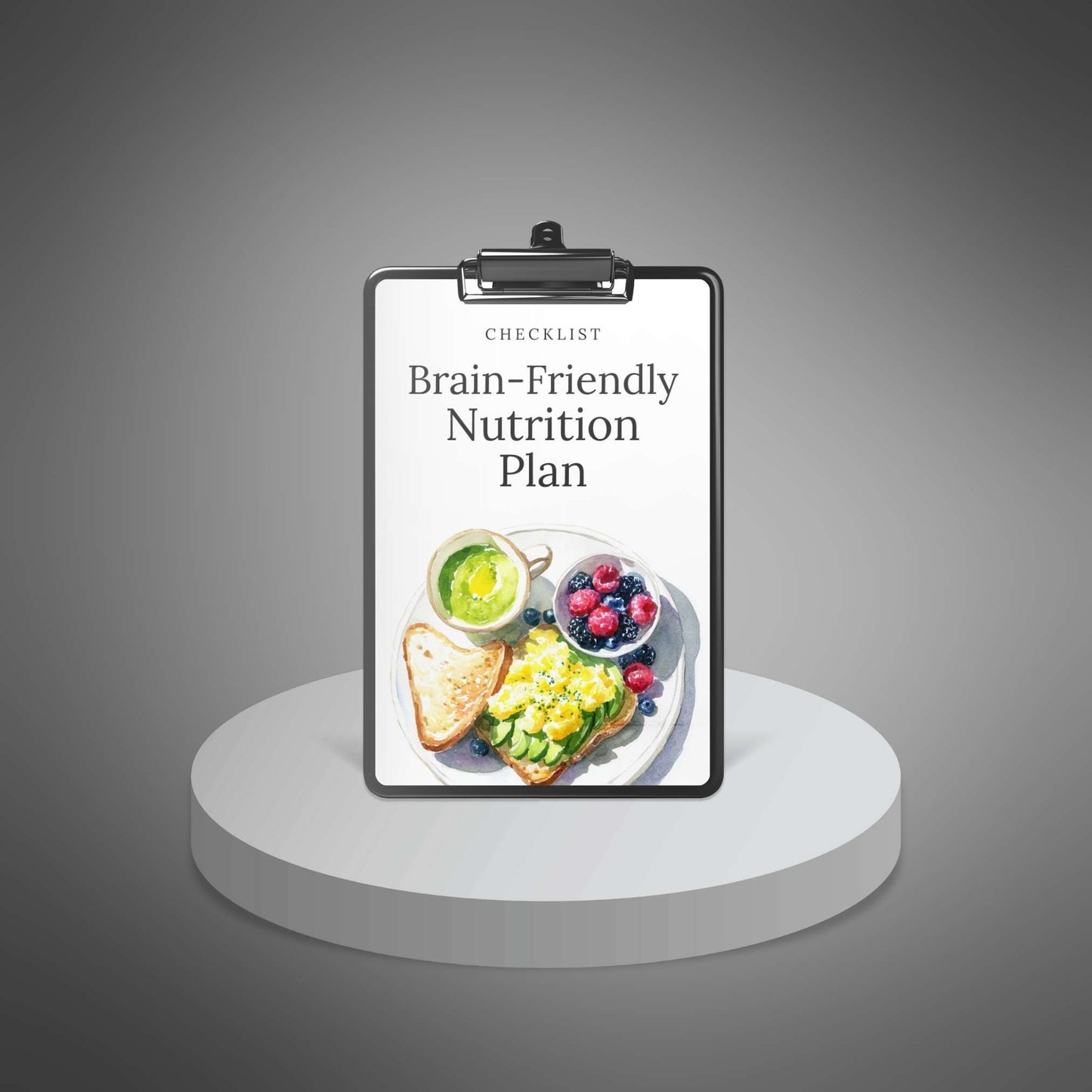 Brain-Friendly Nutrition Plan