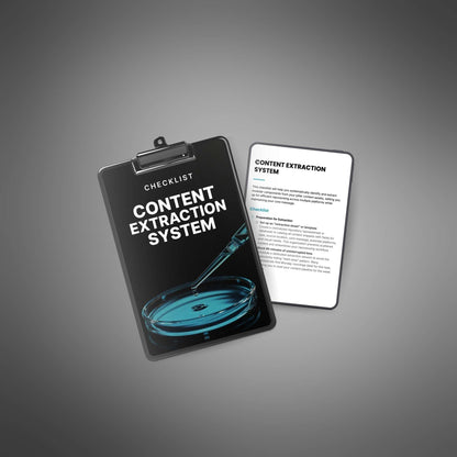 Content Extraction System