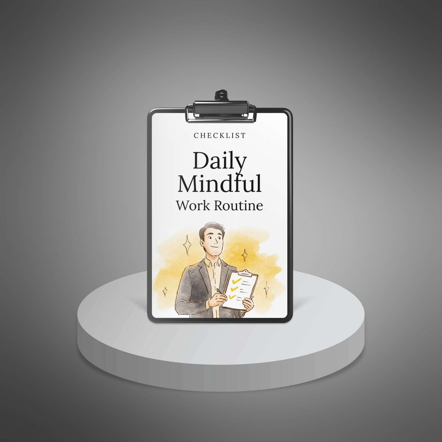 Daily Mindful Work Routine
