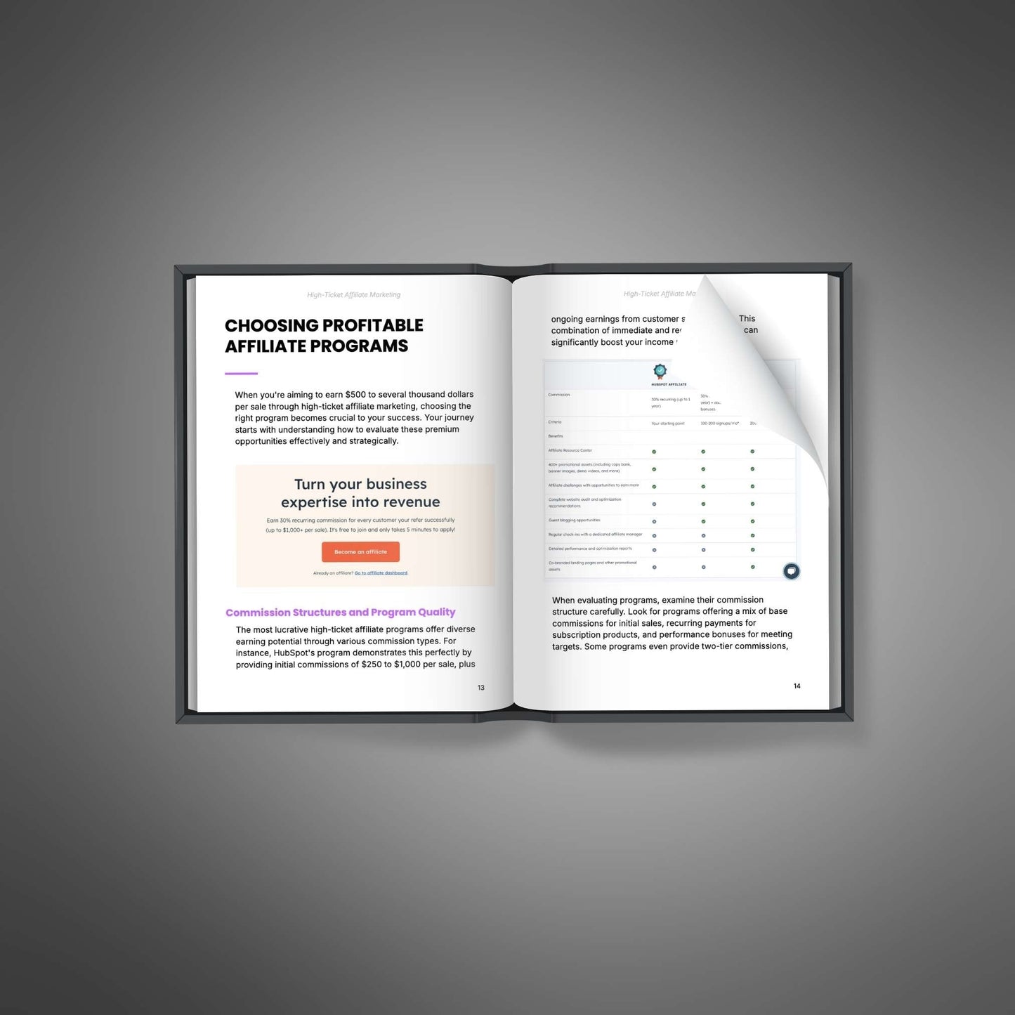 High-Ticket Affiliate Marketing - Ebook