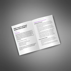 High-Ticket Affiliate Marketing - Prompts