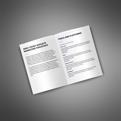 High-Ticket Affiliate Marketing - Toolstack