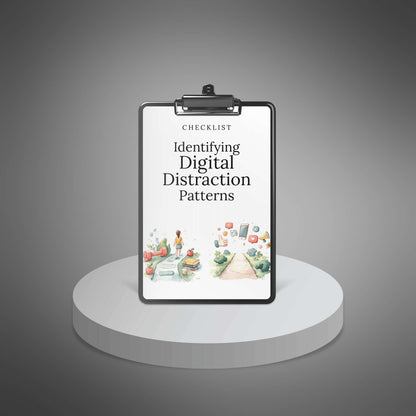Identifying Digital Distraction Patterns