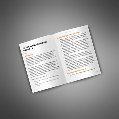 Natural Energy Boost - Prompts