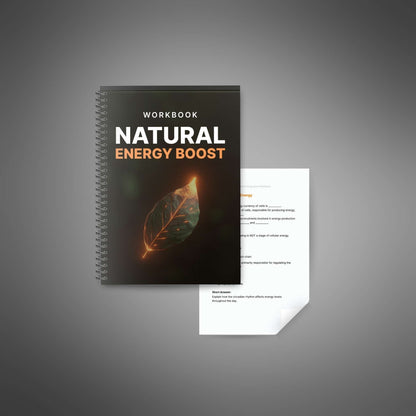 Natural Energy Boost - Workbook