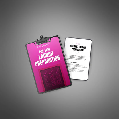 Pre-Test Launch Preparation