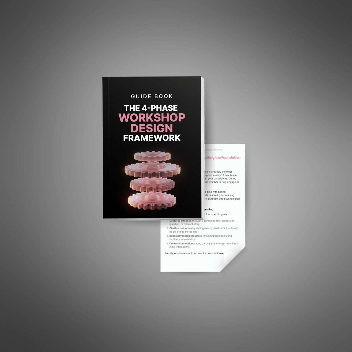 The 4-Phase Workshop Design Framework