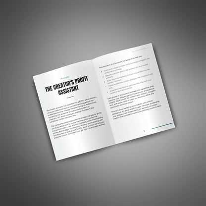 The Creator's Profit Assistant