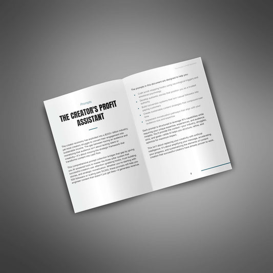 The Creator's Profit Assistant
