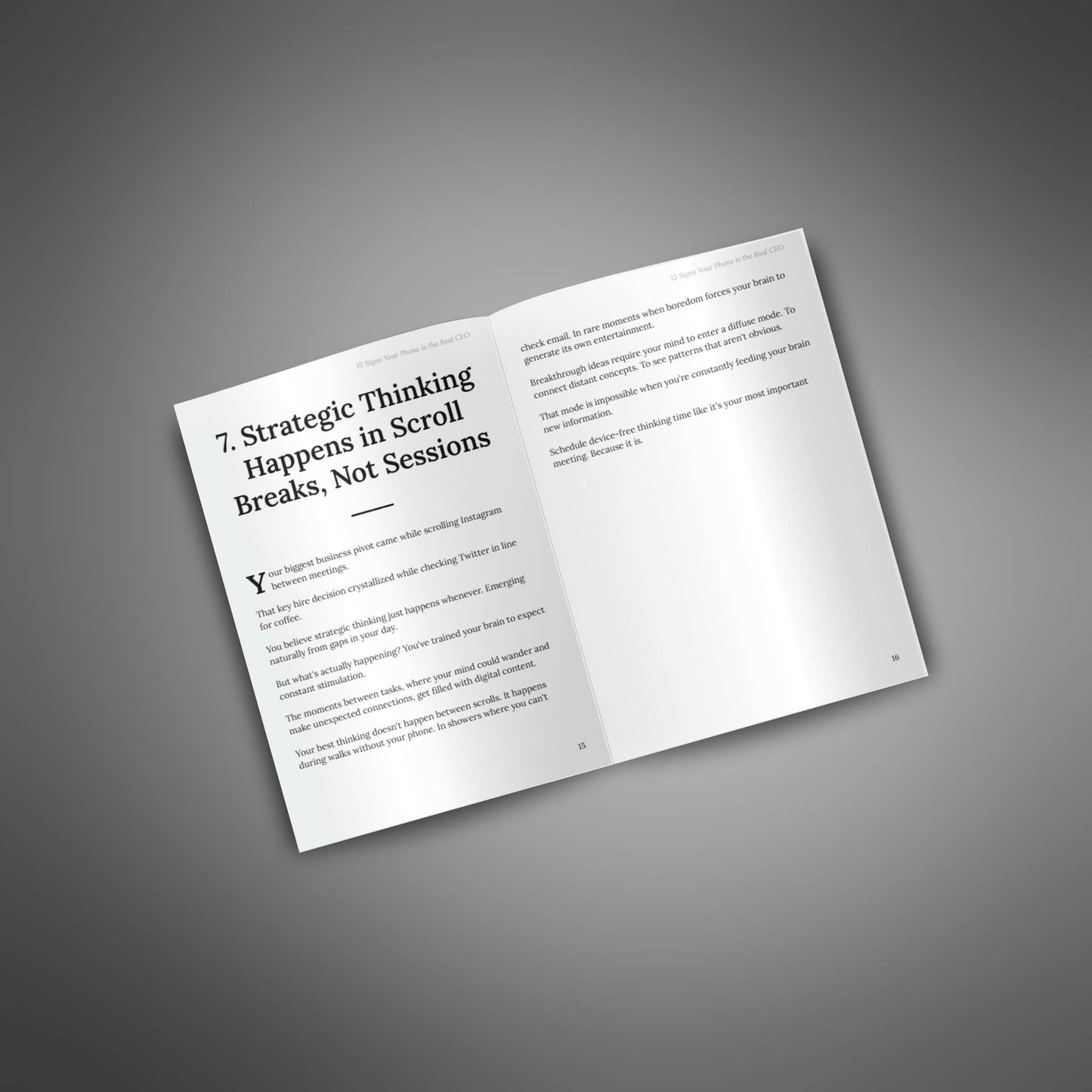 13 Signs Your Phone Is the Real CEO