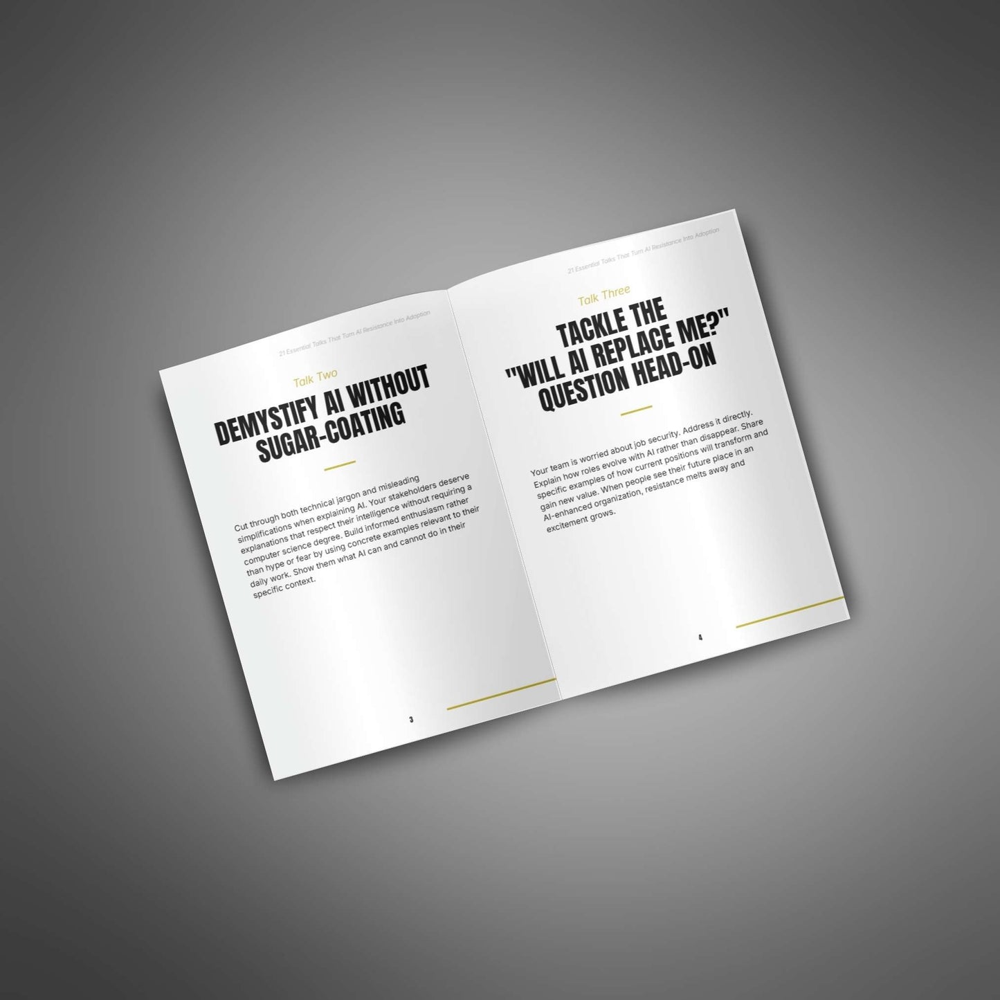 21 Essential Talks That Turn AI Resistance Into Adoption