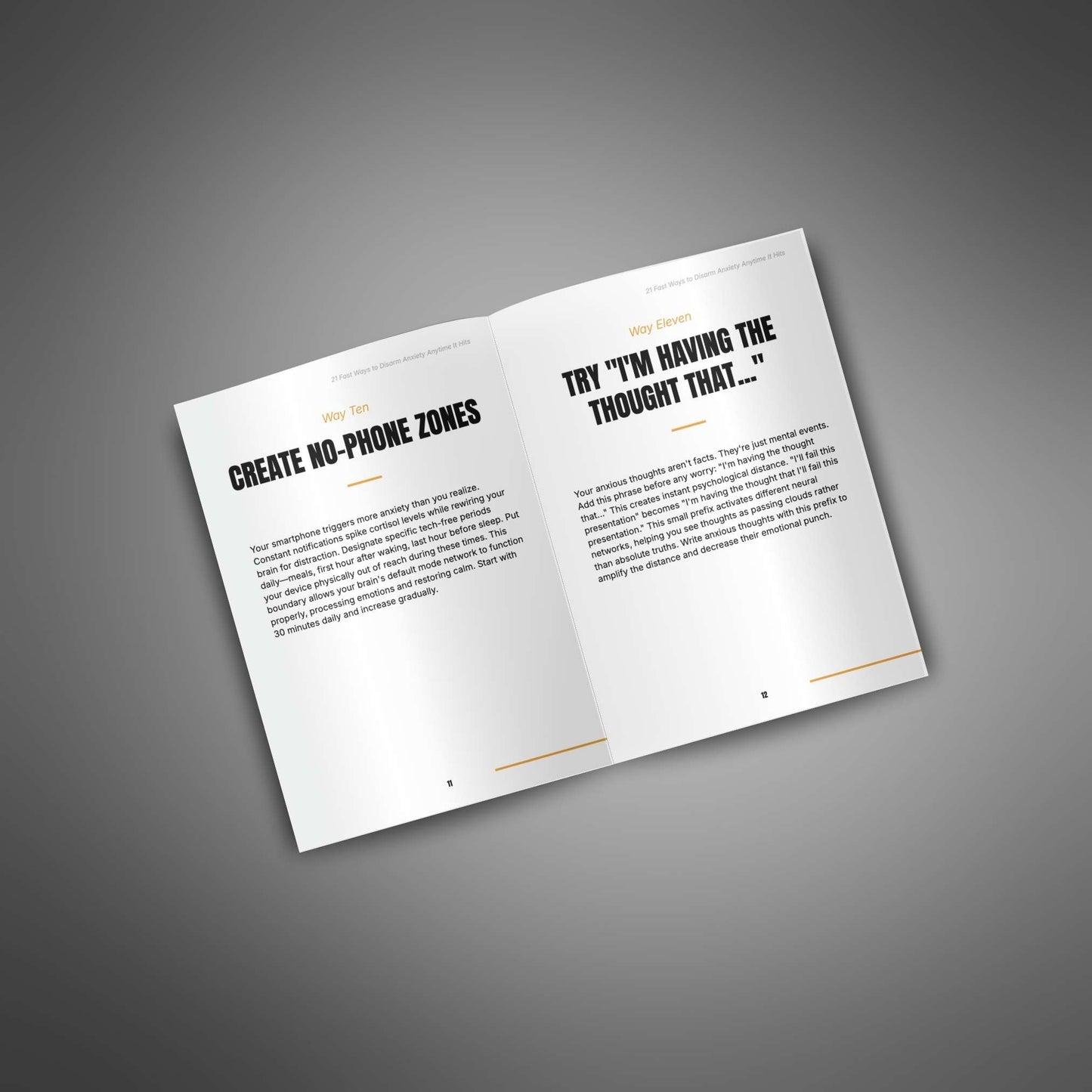 21 Fast Ways to Disarm Anxiety Anytime It Hits