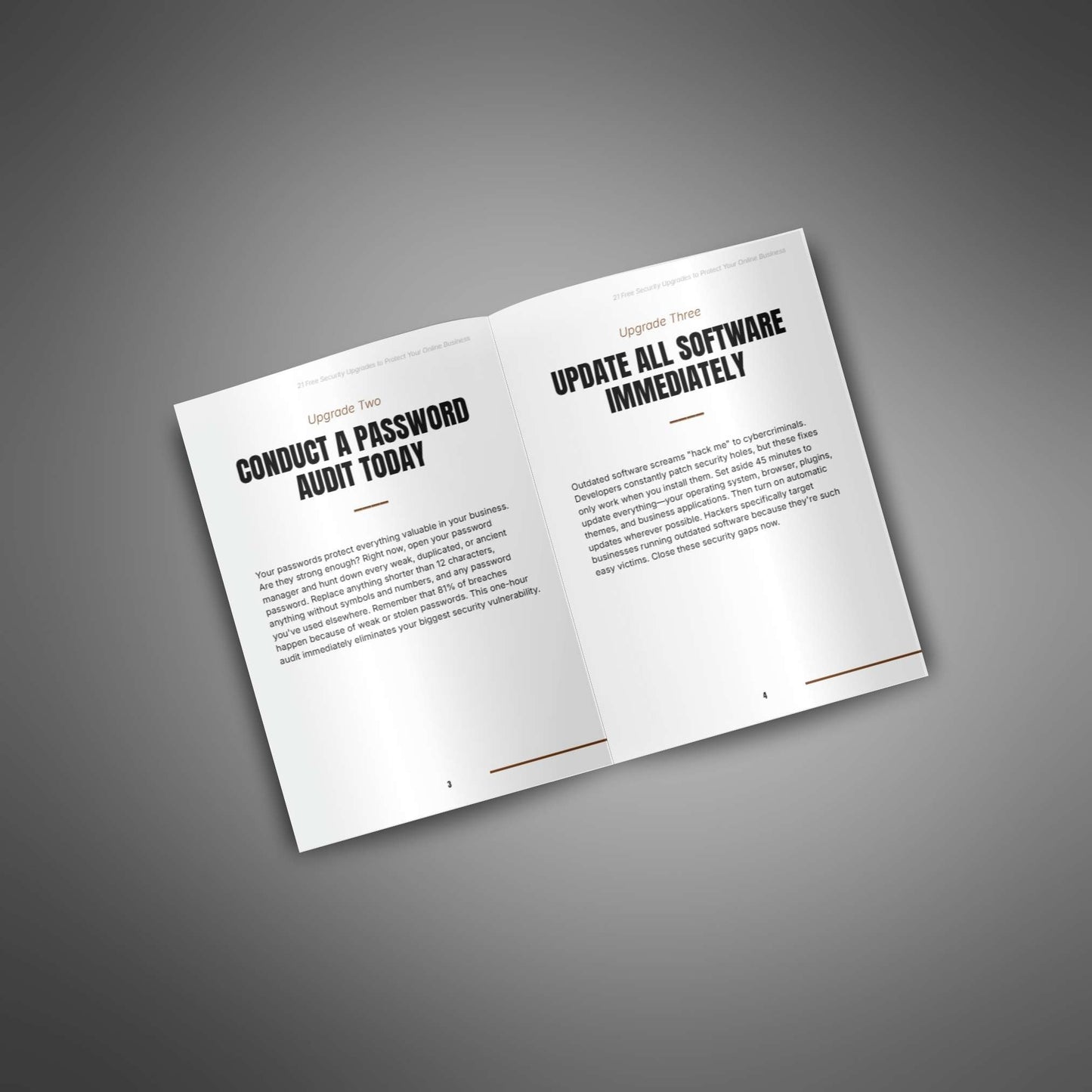 21 Free Security Upgrades to Protect Your Online Business