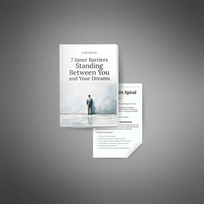 7 Inner Barriers Standing Between You and Your Dreams