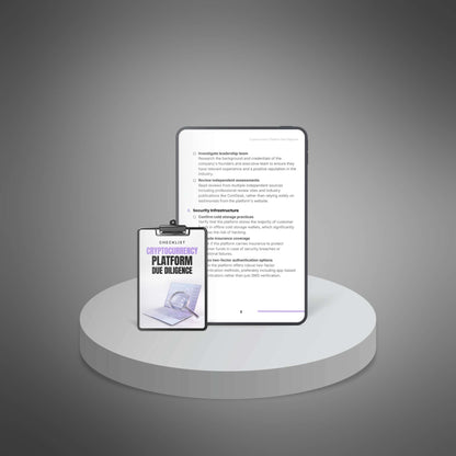 Cryptocurrency Platform Due Diligence
