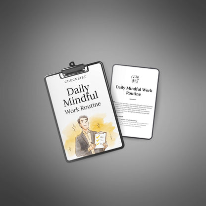 Daily Mindful Work Routine