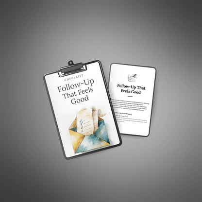 Follow-Up That Feels Good