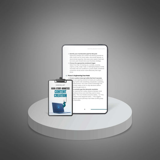 Hook-Story-Monetize Content Creation
