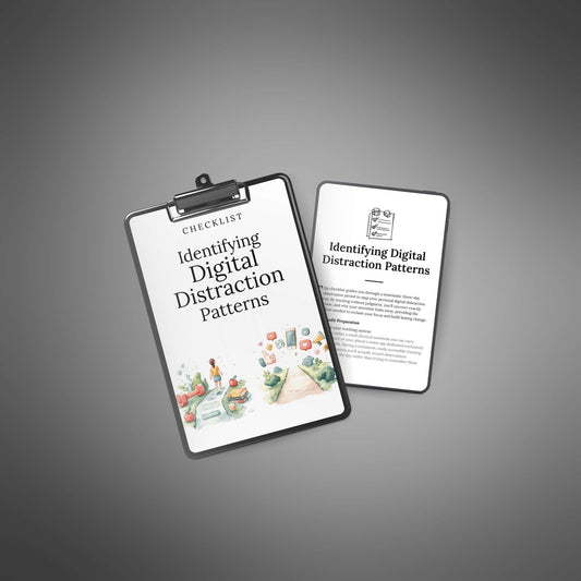 Identifying Digital Distraction Patterns