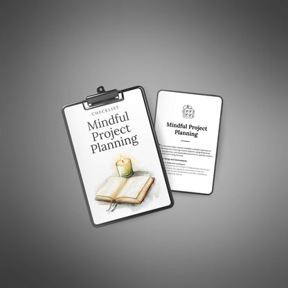 Mindful Project Planning