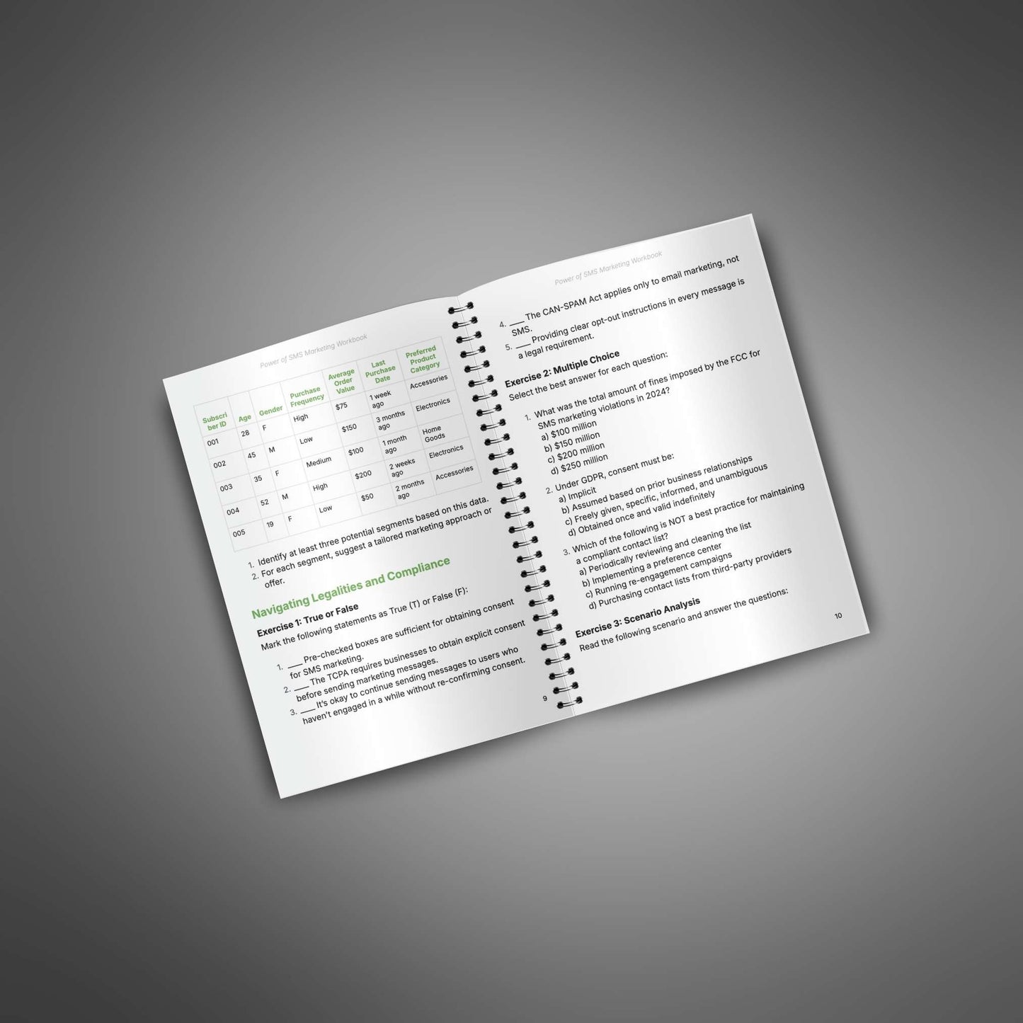 Power of SMS Marketing - Workbook