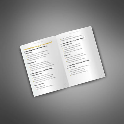 Pre-Interview Confidence Protocol