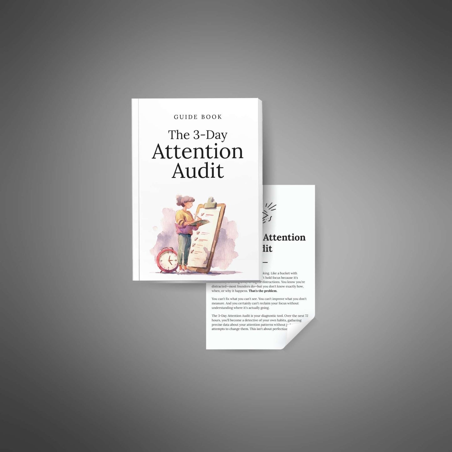 The 3-Day Attention Audit