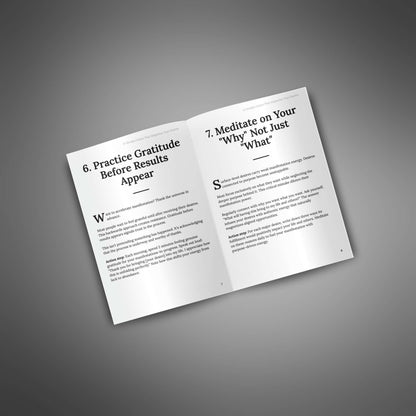 13 Mindful Habits That Magnetize Your Desires