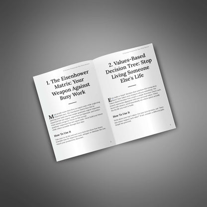 21 Decision Frameworks That Drive Success